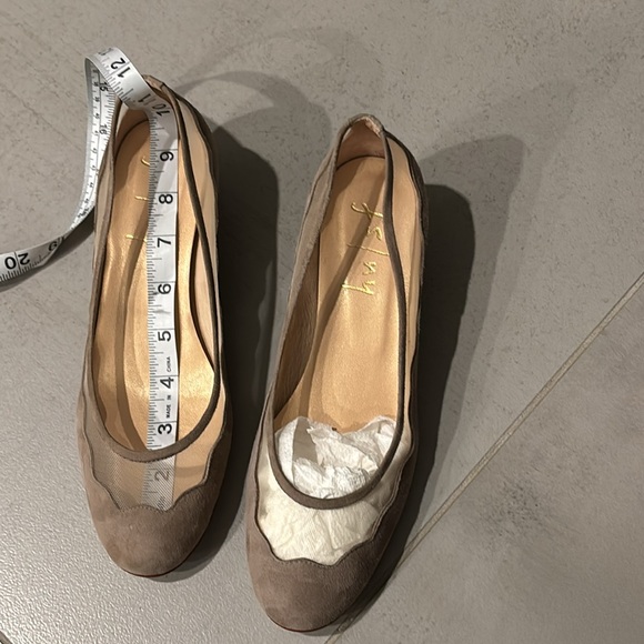 French sole fs/ny mesh wedge shoes size 7 - Picture 12 of 14